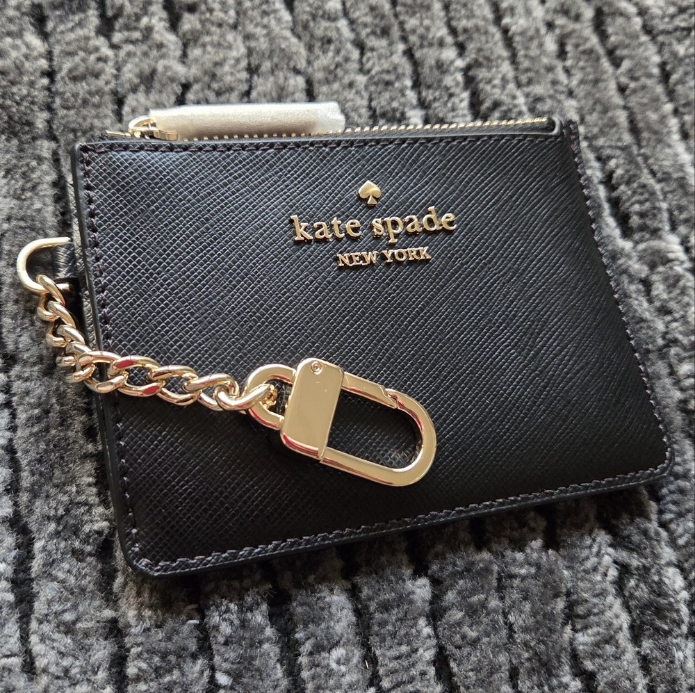 Kate Spade Key Ring Card Holder NWT